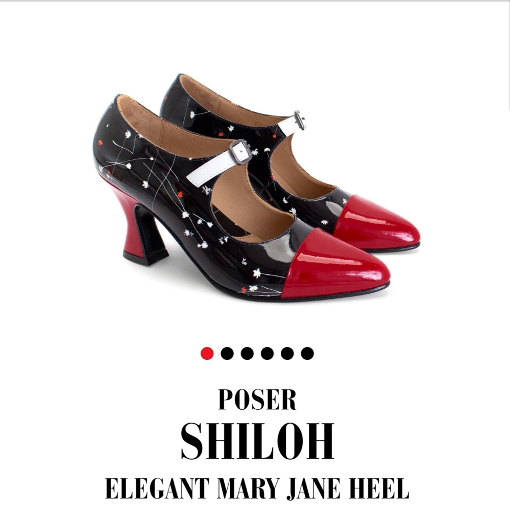 John Fluevog Poser Shiloah Mary janes size 9.5